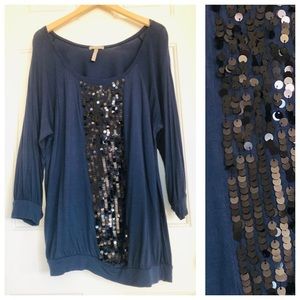Old Navy Woman sequin knit top